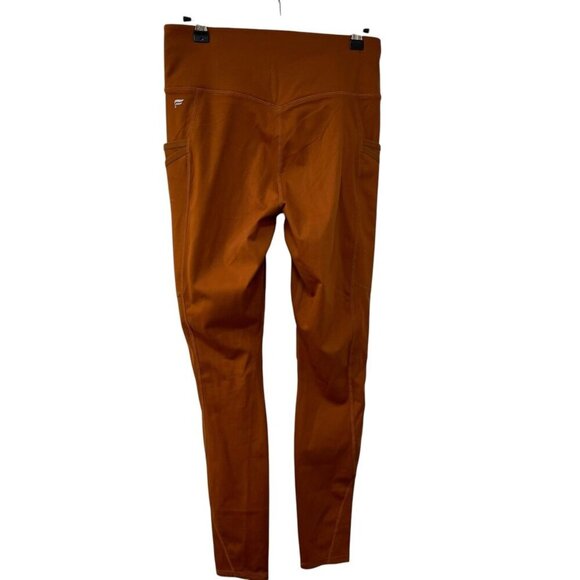 Fabletics Motion 365 Leggings Side Mesh Pockets Size Medium Color Teak Athletic - Picture 5 of 7